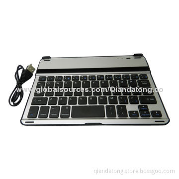 Aluminum ABS Keyboard Case for iPad Mini, with 3.3 to 4.2V Working Voltage